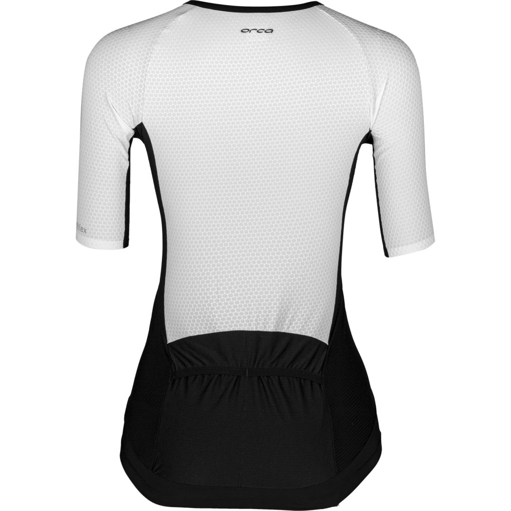 Orca Athlex Sleeved Tri Top Women - white