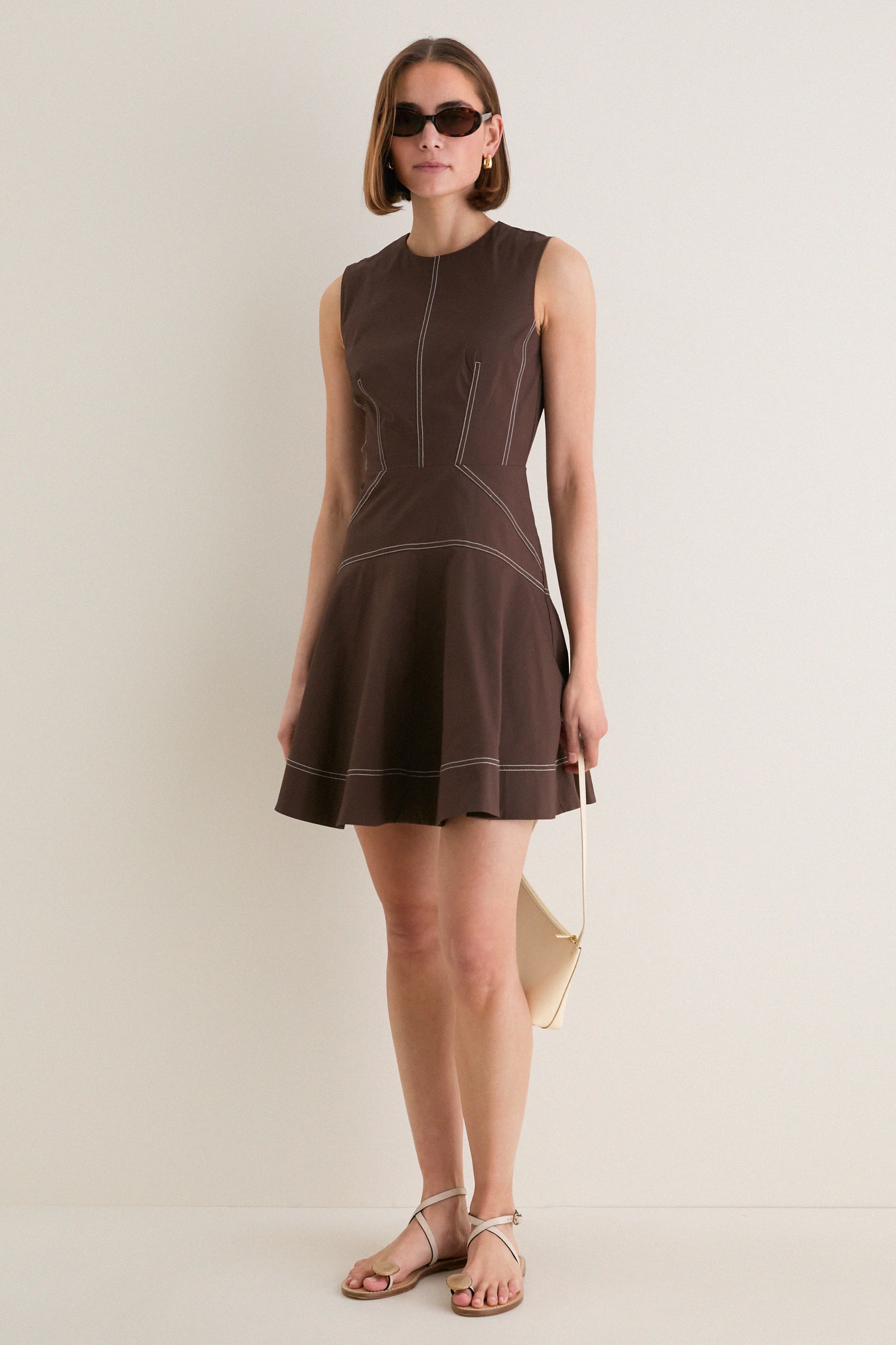 Dark Mocha Mini Karrigan Dress