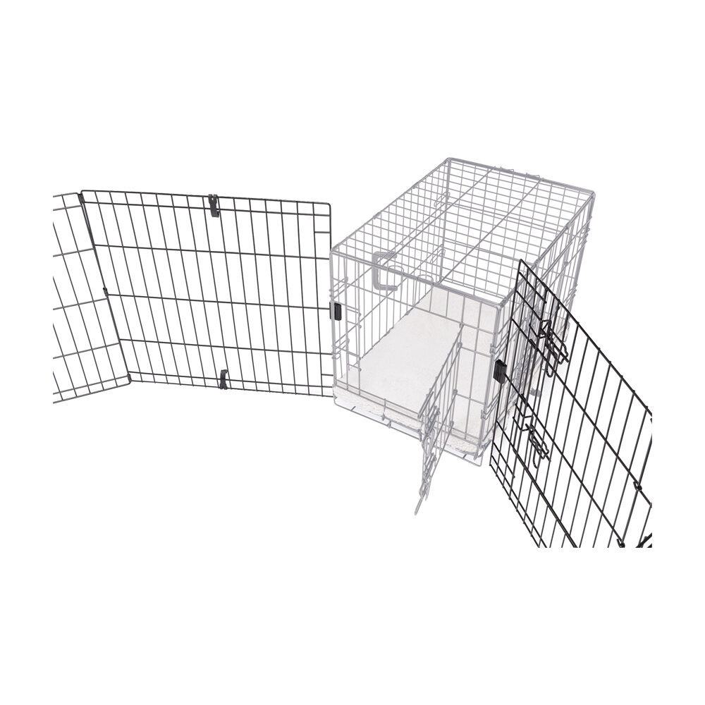Beeztees Premium Puppy Playpen Ted - Black