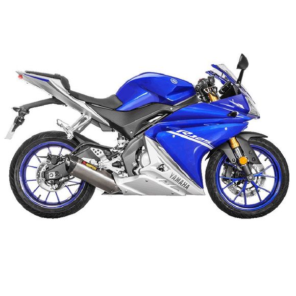 Akrapovic racing titanium full line carbon end capRef: s-y125r4-hrt / 18102516