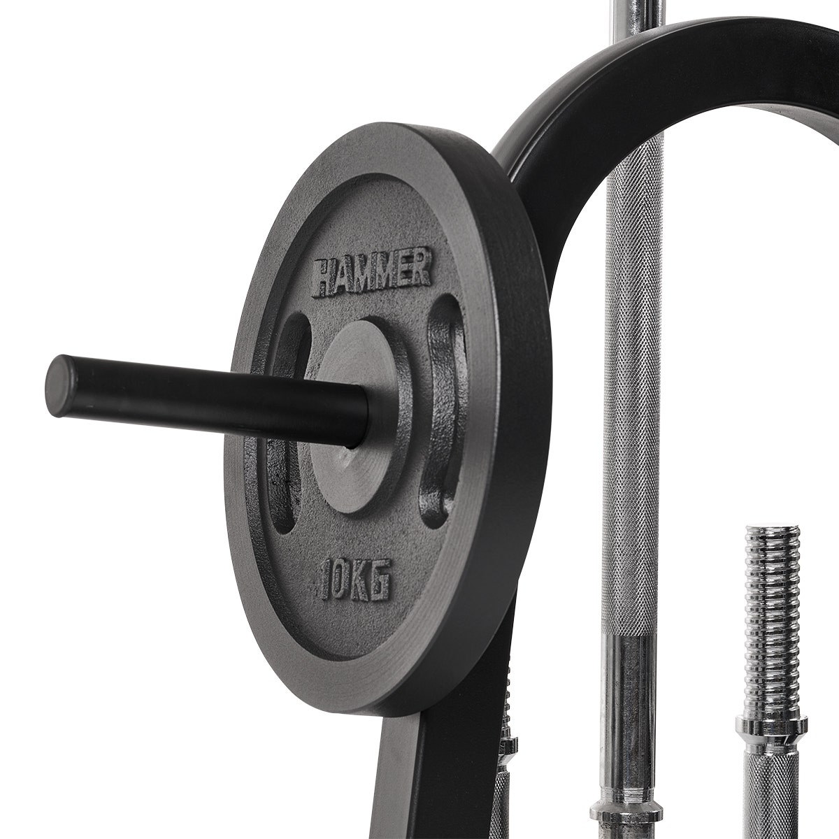 Dumbbell and weight plate rack 30 mm