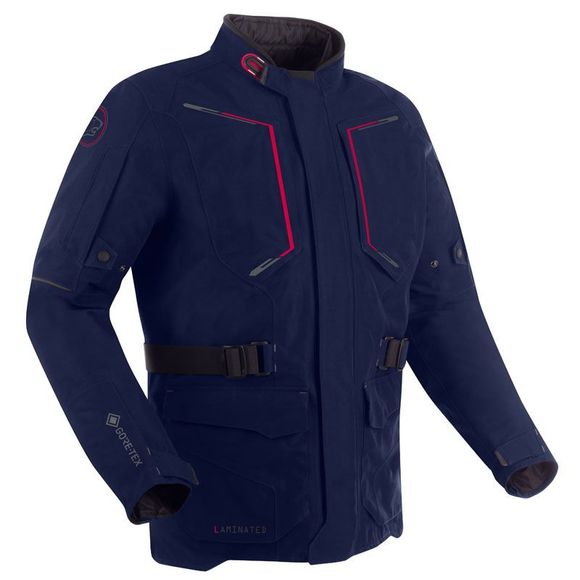 Bering Ottawa Gore -Tex® Motorcycle Jacket - BlueRef: BR1489