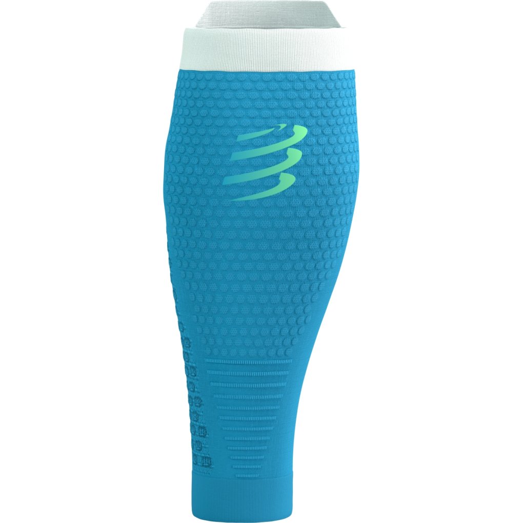 Compressport R2 3.0 Compression Calf Sleeves - norse blue/white