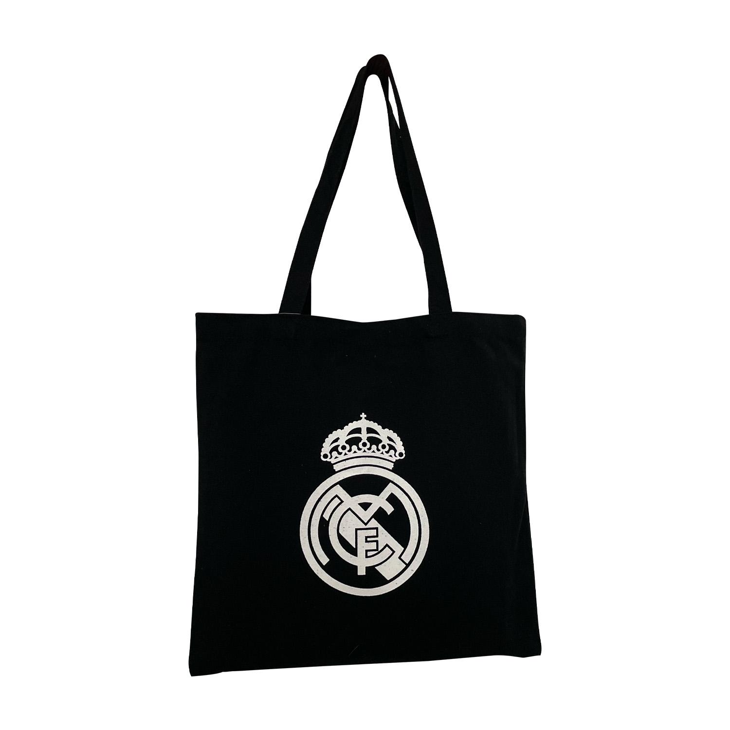 Tote Bag Black  Real Madrid