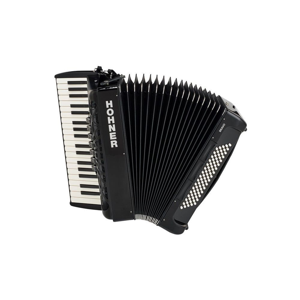 Hohner Bravo III 80 Black silent key – Thomann Ireland