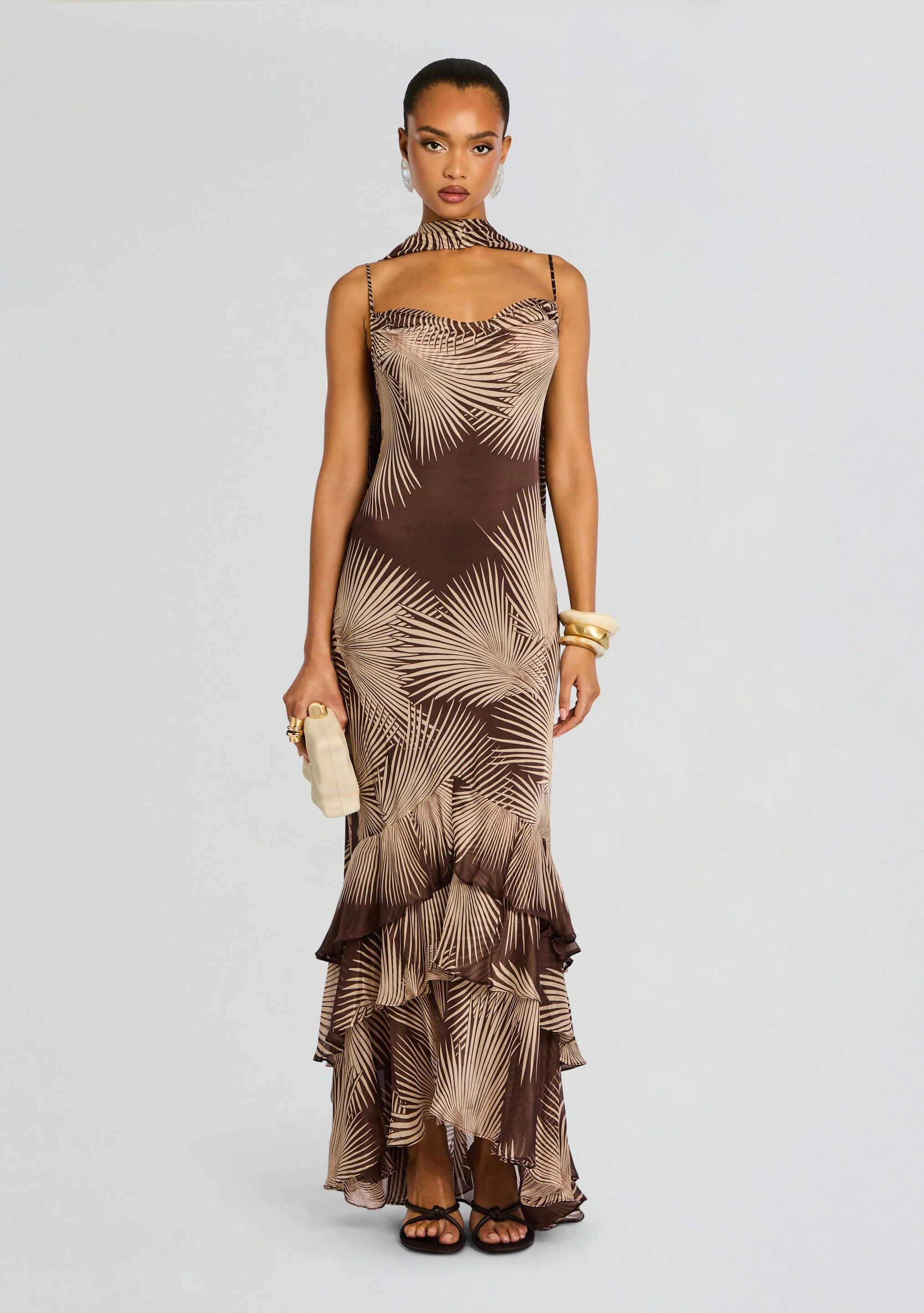 Taro Maxi Dress with Sash