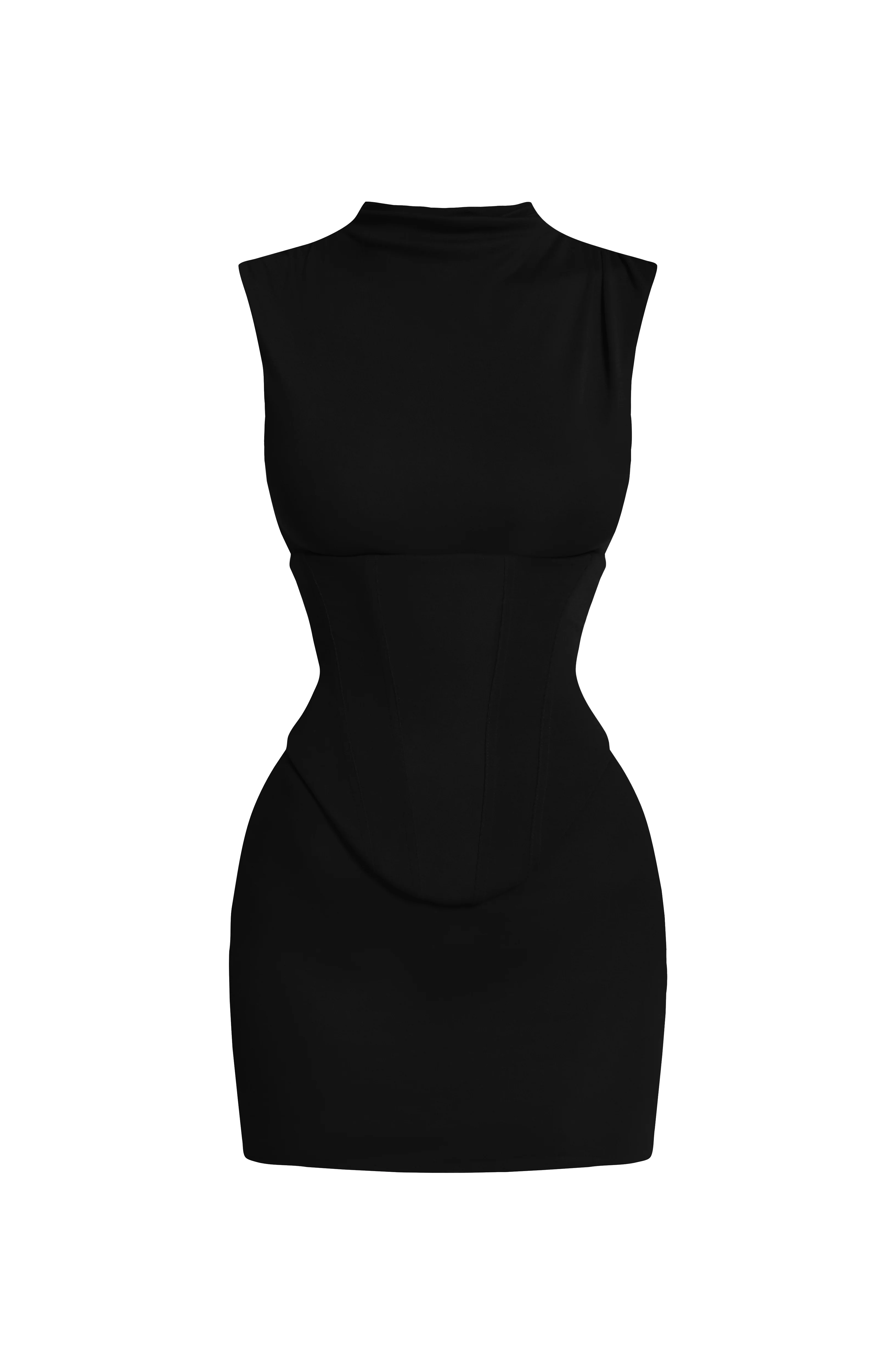 Soline Mini Dress - Black