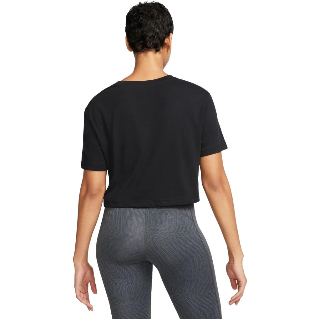Nike Dri-FIT Graphic Short Sleeve Top Women - black FQ4985-010