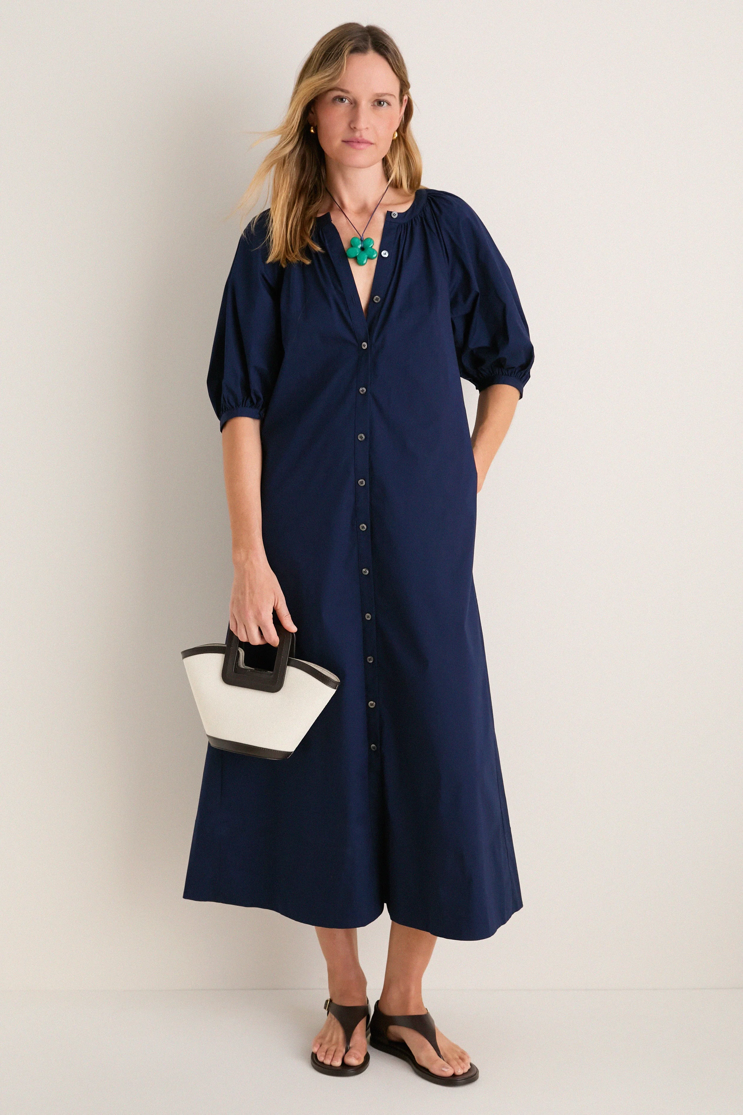 Navy Vincent Dress