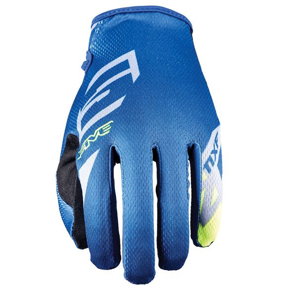 Five MXF4 cross gloves - SCRUB BLUE/FLUO YELLOW 2023 - Blue / YellowRef: FV0331