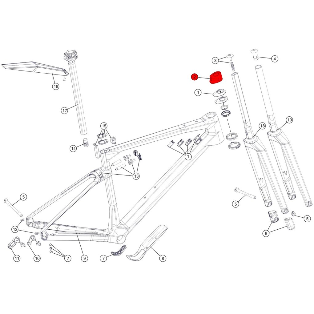 BMC Topcone ICS High 32mm for UnReStricted (as from 2020) - 302084
