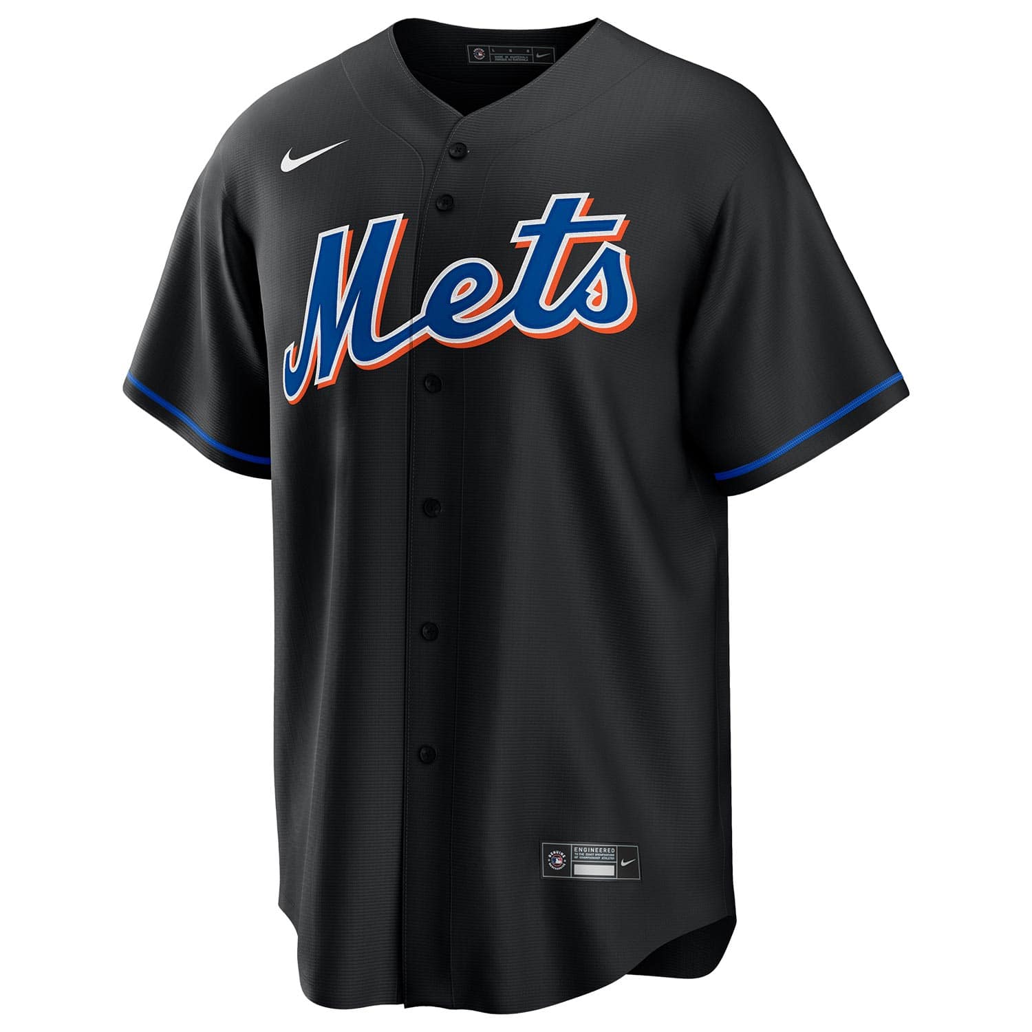 Francisco Lindor #12 New York Mets Nike MLB Jersey Black