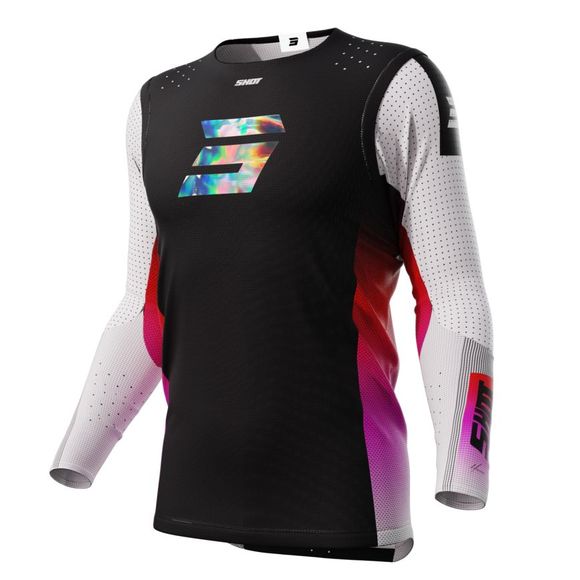 Shot AEROLITE cross Jersey - HONOR 2024 - Black / MulticolorRef: so2503-c64876