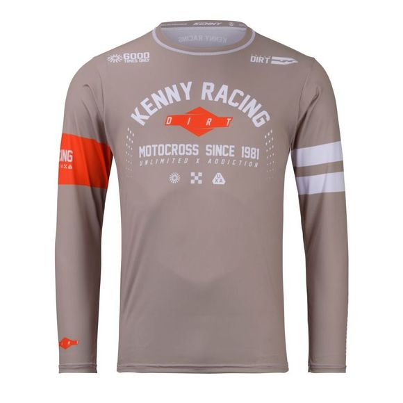 Kenny Track 2025 cross jersey - BrownRef: KE2817