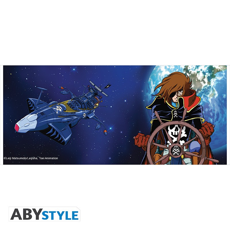 CAPTAIN HARLOCK Mug Harlock & ship