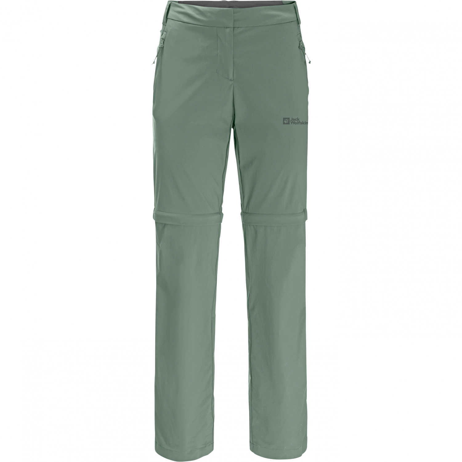 Jack Wolfskin Glastal Zip Off Pants W Women (Picnic Green)