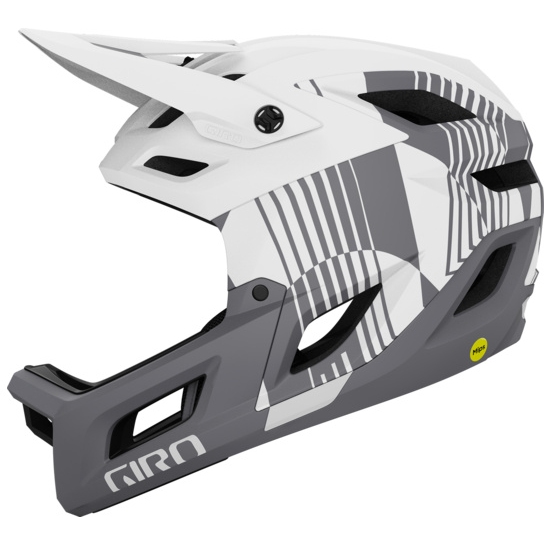 Giro Coalition Spherical Full Face Helmet - matte charcoal rush