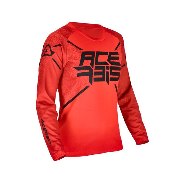 Maillot cross Acerbis MX J-KID FIVE - Rouge / NoirRef : AE5415