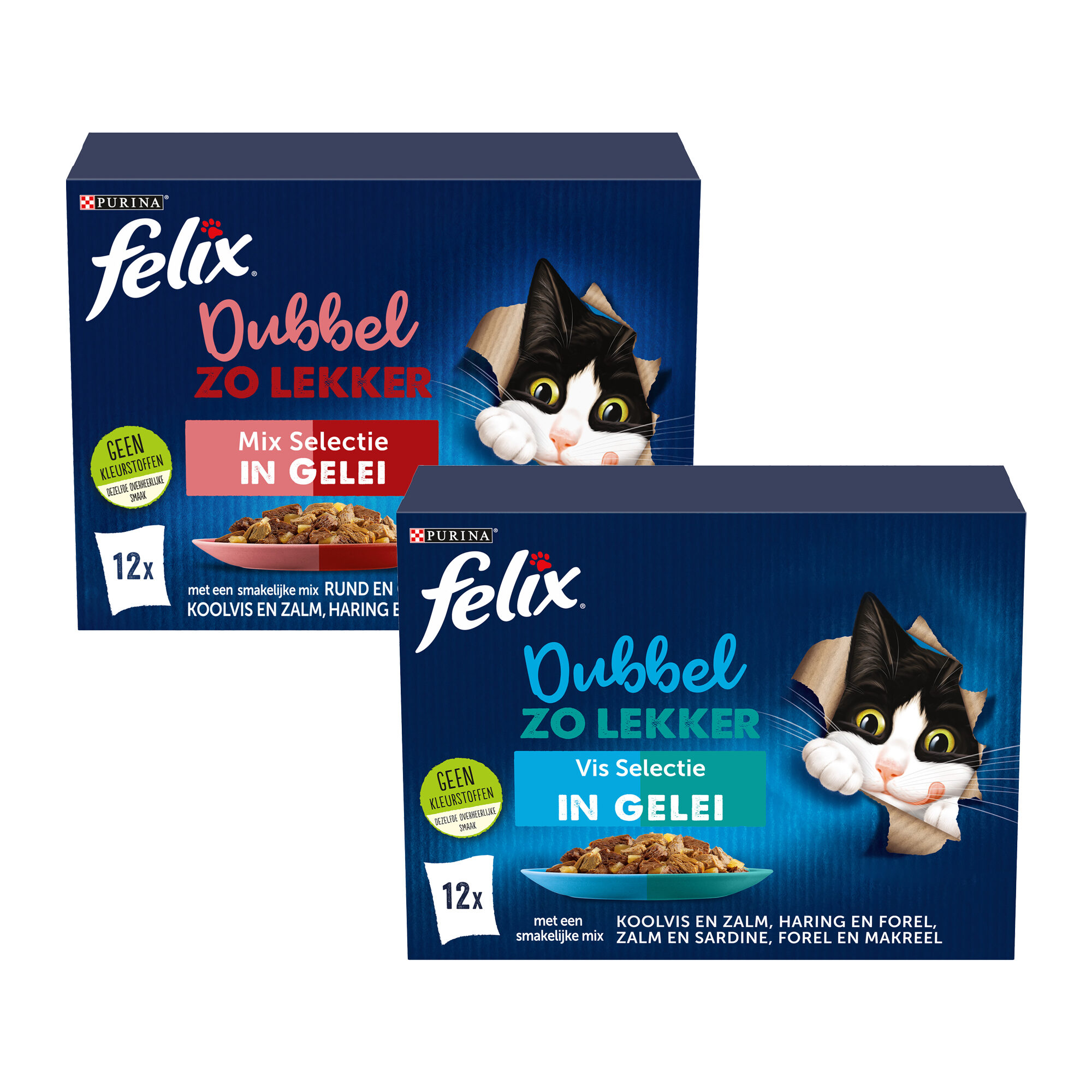 Felix Double So Tasty - Mix Selection - 12 x 85 g