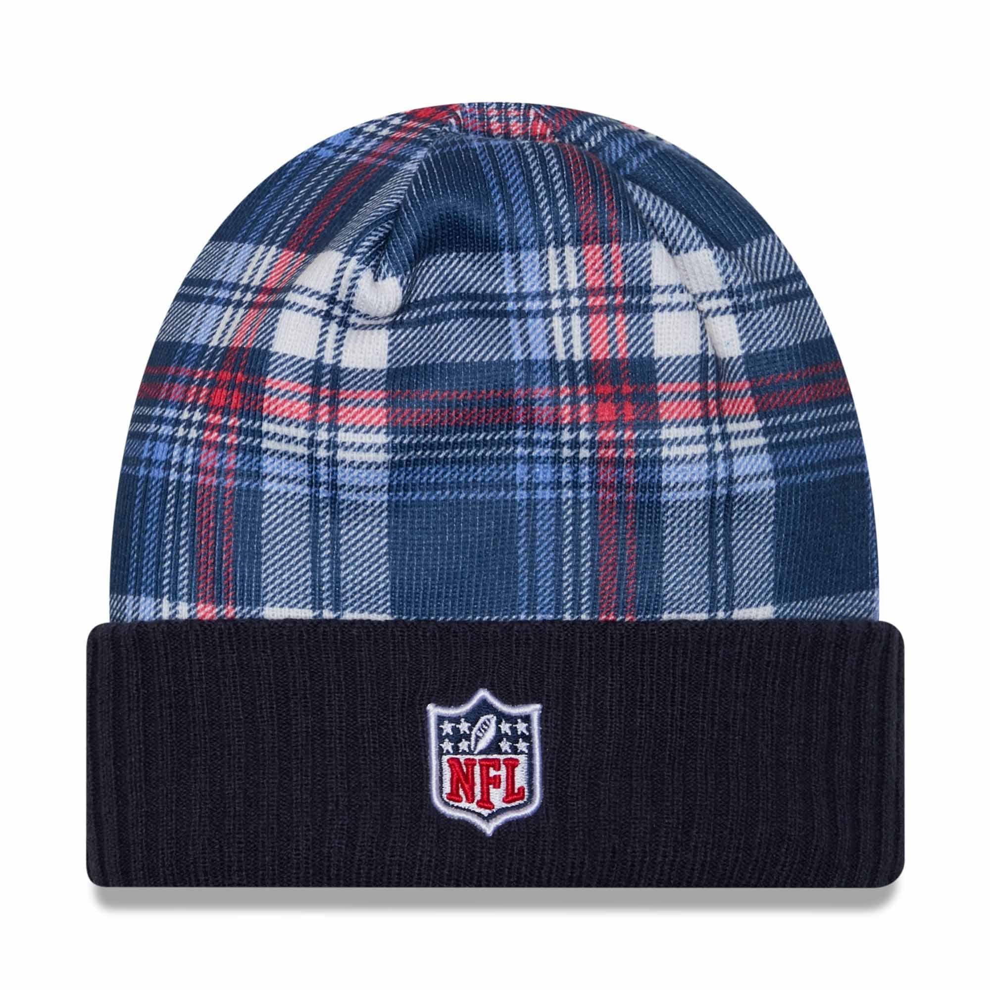 Tennessee Titans 2024 NFL Sideline Statement New Era Knit Hat Navy