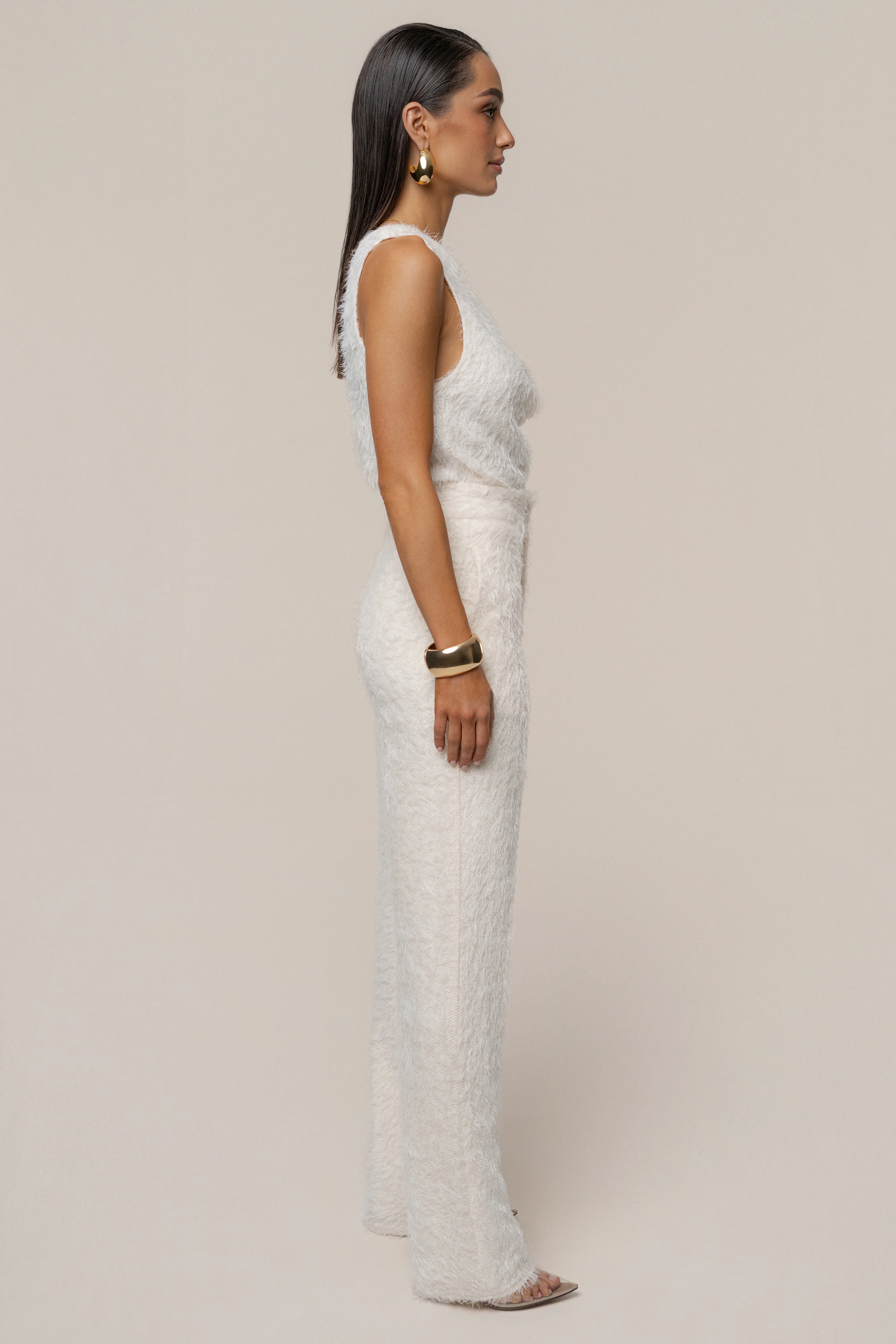 Cream Winter Haven Pant