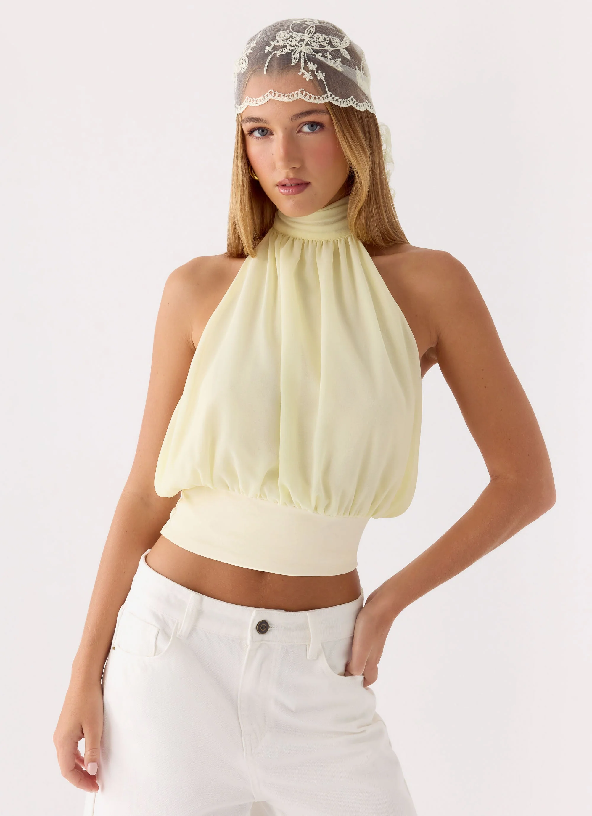 Citrus Squeeze Scarf - Yellow
