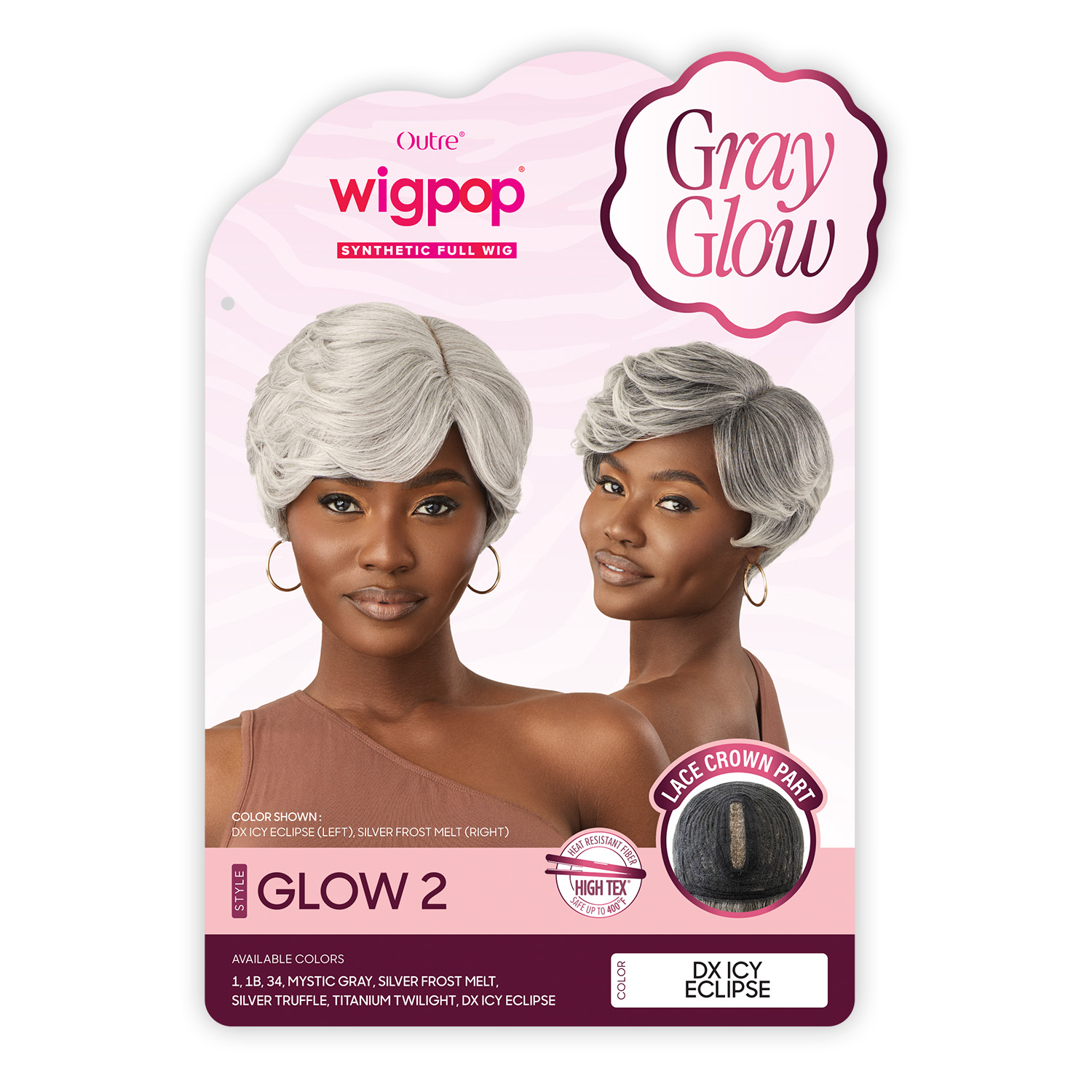 Outre Full Wig Wigpop Gray Glow Glow 2