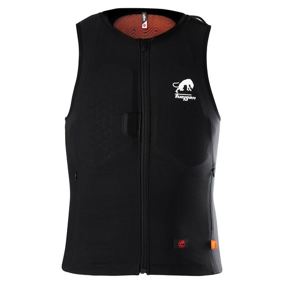 Furygan Xroad protective jacket D3O ® - black / yellow vestRef: FU1377