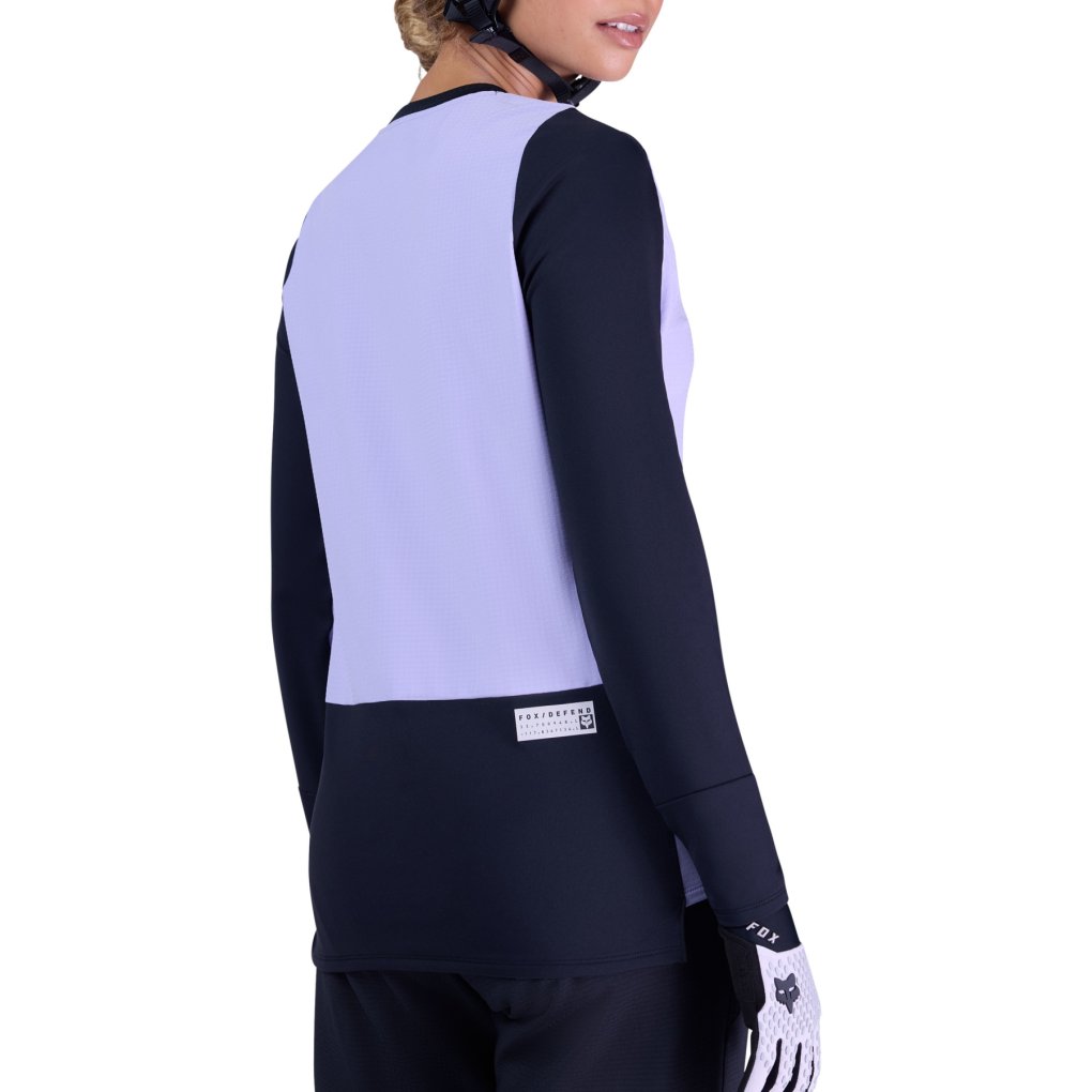 FOX Defend Thermal MTB Longsleeve Jersey Women - lilac