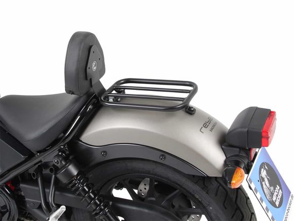Porte Bagage Hepco & Becker Solorack avec dosseret - noirRef : HBE05499A / 612998 00 01