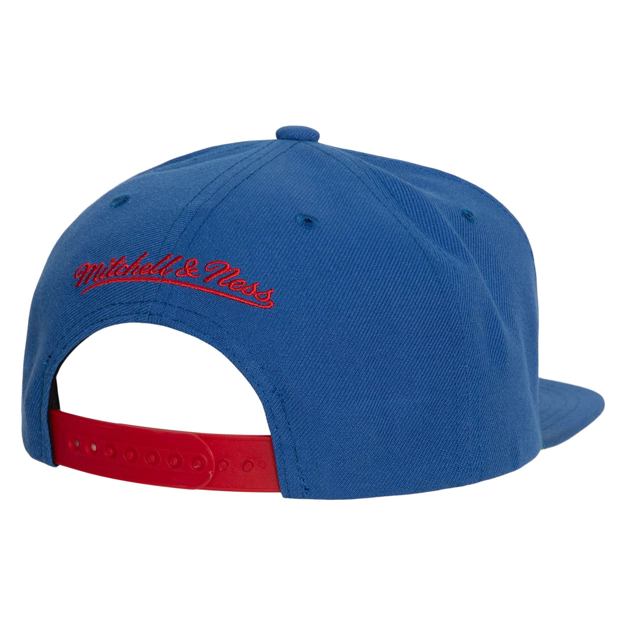 New York Rangers Retro Lock Up Mitchell & Ness Snapback NHL Cap Blue