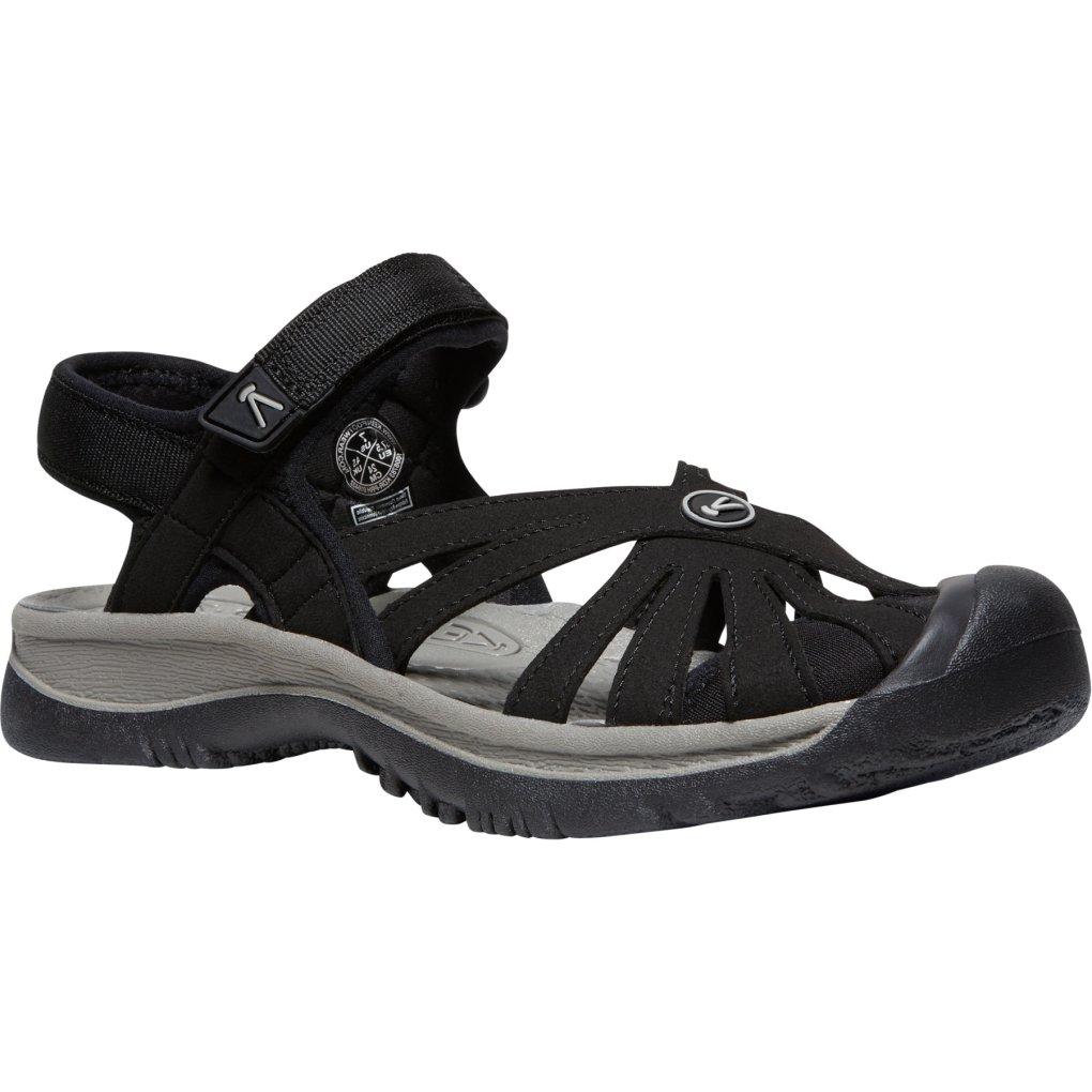 KEEN Rose Sandals Women - Black/Neutral Gray