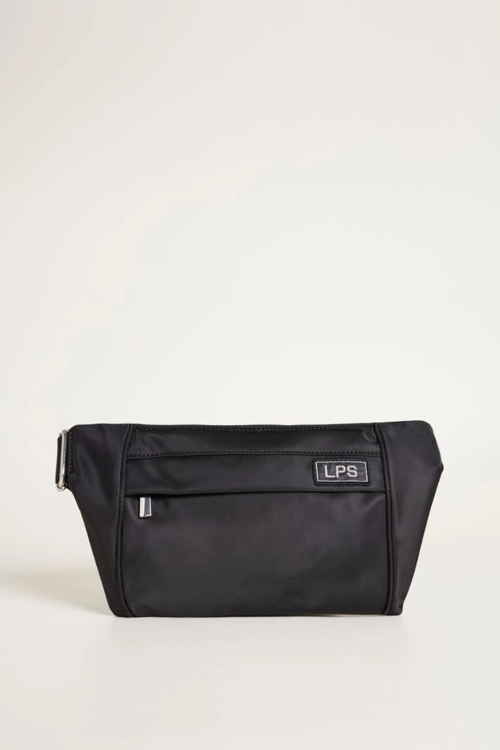 Zipped belt bag - BLACK