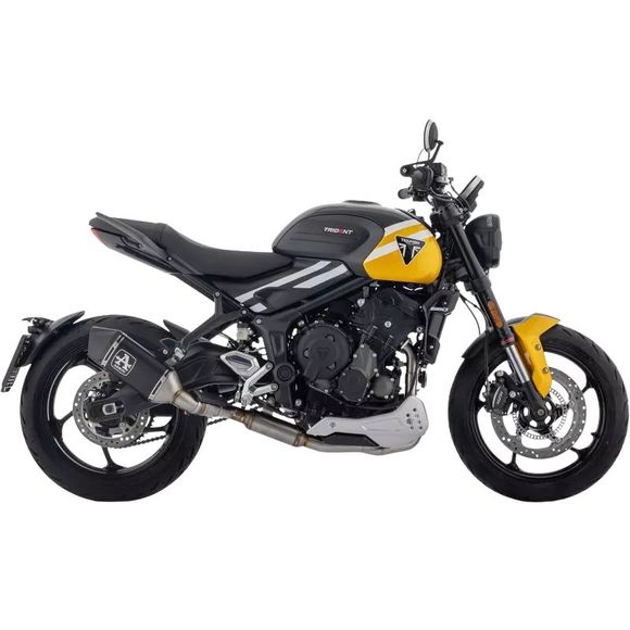 Arrow Veloce Dark Racing Complete Line - Steel Collector - Gray / BlackTRIUMPH 660 TRIDENT 660 - 2025Ref: Aw0806 / 71008Van