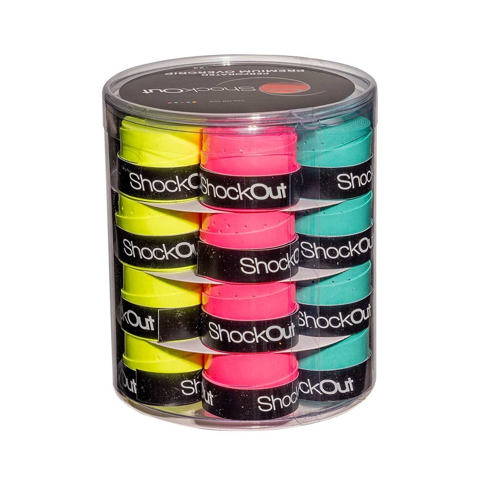 SHOCKOUT X24 OVERGRIPS PREMIUM MULTICOLOR