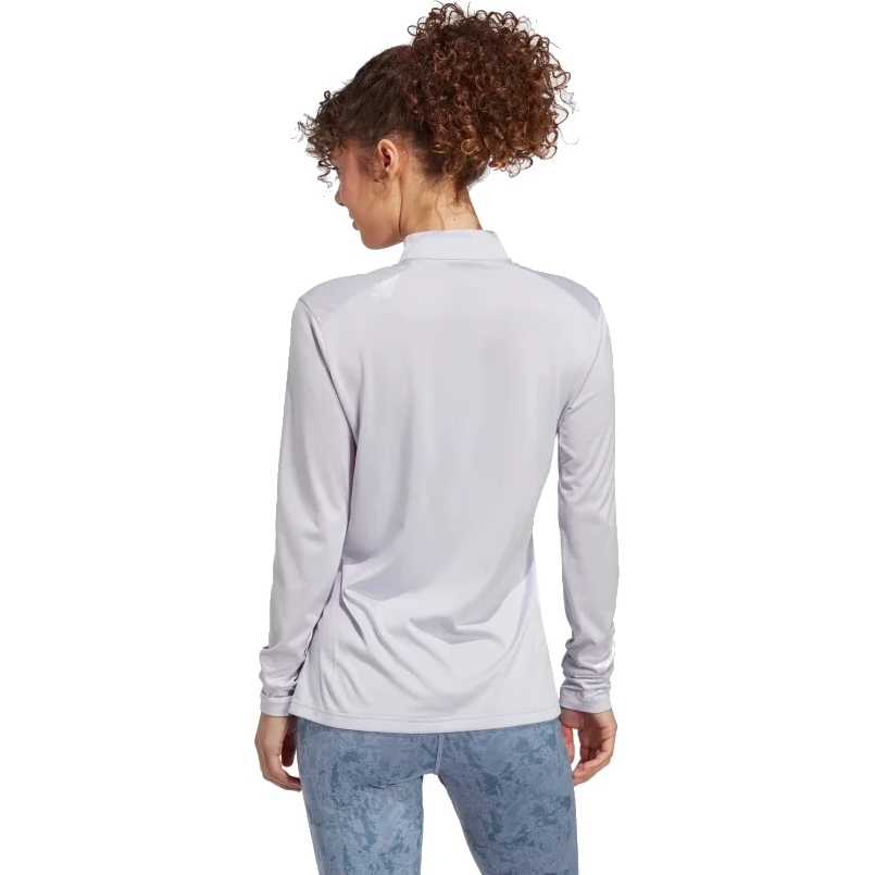adidas TERREX Multi Half-Zip Long-Sleeve Top Women - silver dawn HM4015
