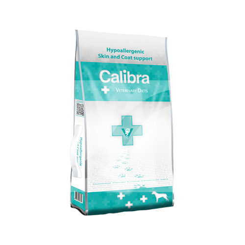 Calibra Dog Veterinary Diets - Hypoallergenic Skin & Coat Support - 12kg