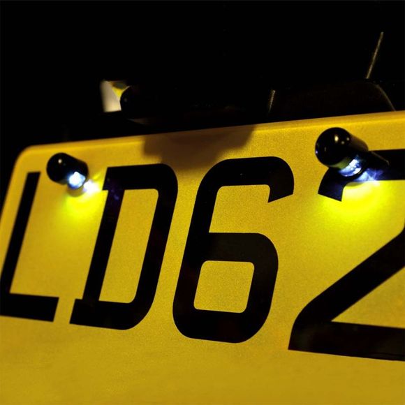 Oxford Halo Bolts Universal License Plate Light - BlackRef: od0064 / el345
