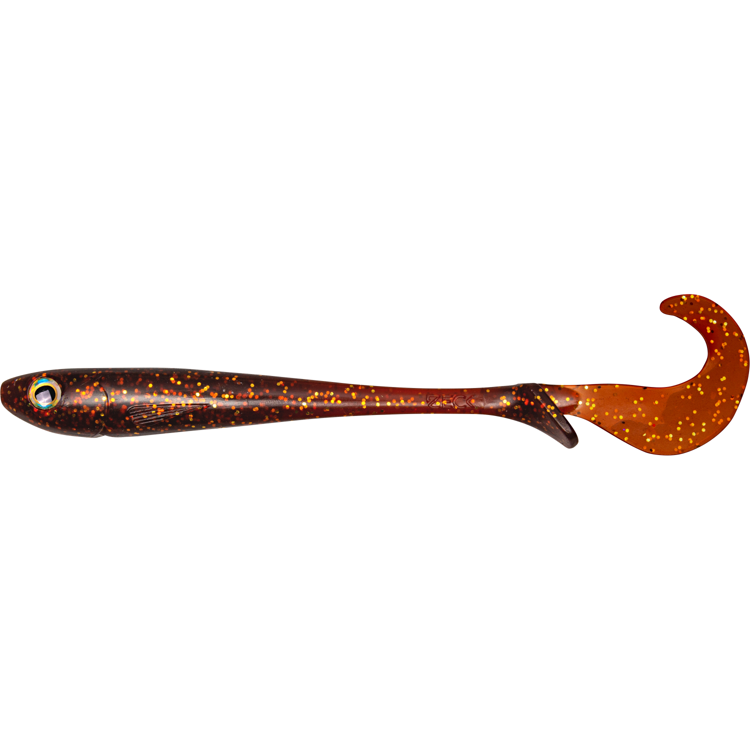 Zeck Baby Butcher rubber bait (Motoroil)