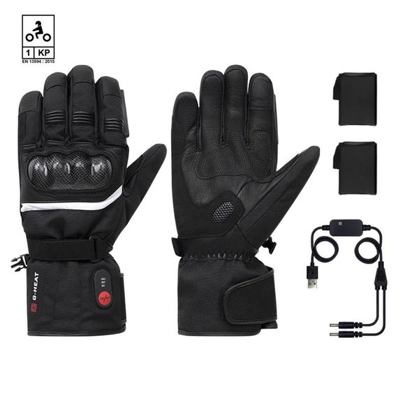 G-HEAT RIDER Heated Gloves - BlackRef: GH0001