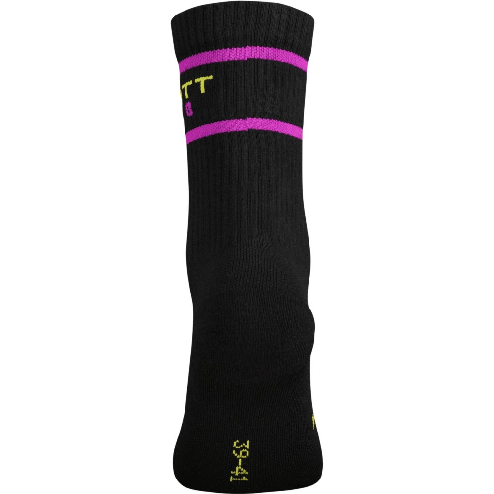 SCOTT Retro Casual Crew Socks - Pack of 3 - black