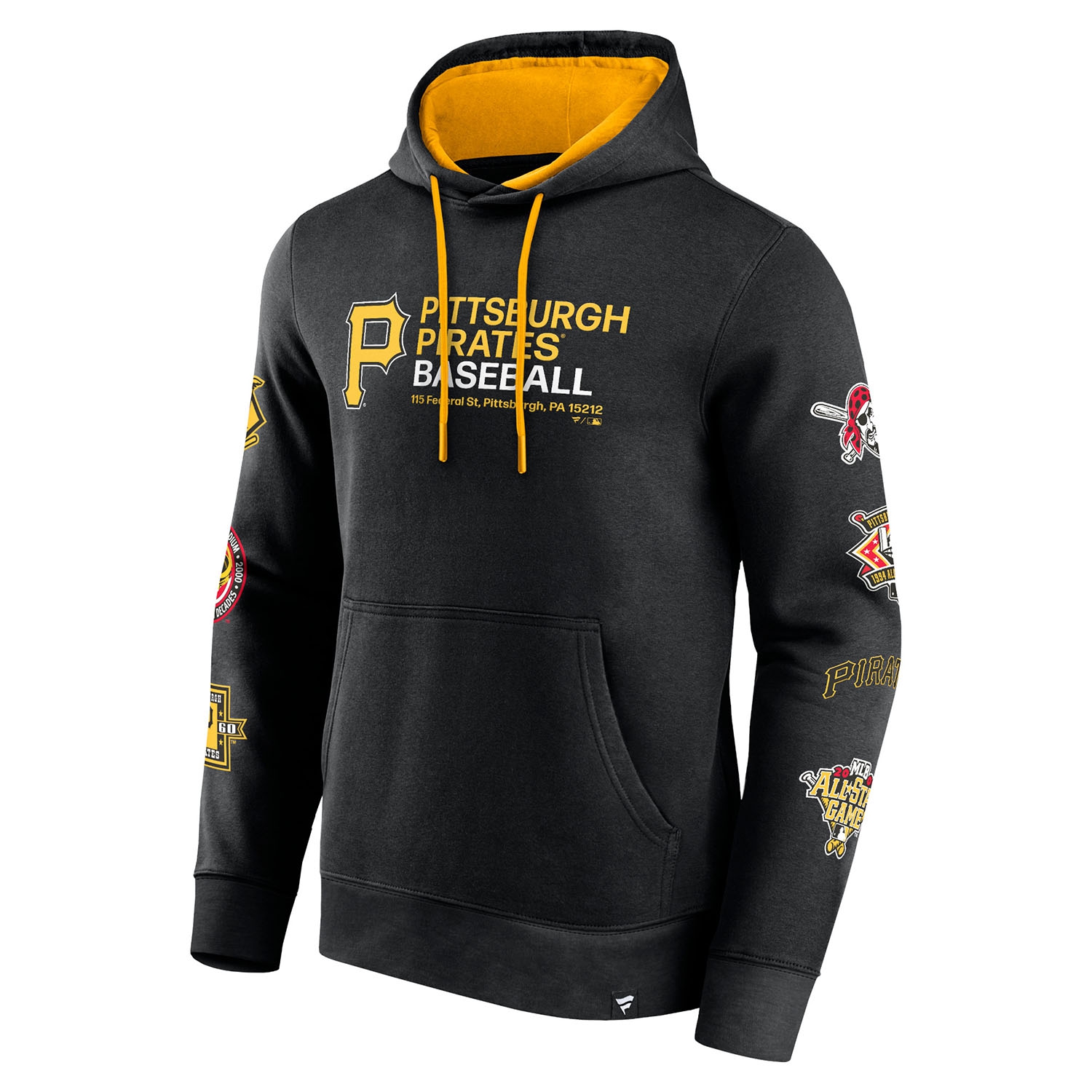 Pittsburgh Pirates Extra Innings MLB Hoodie Black