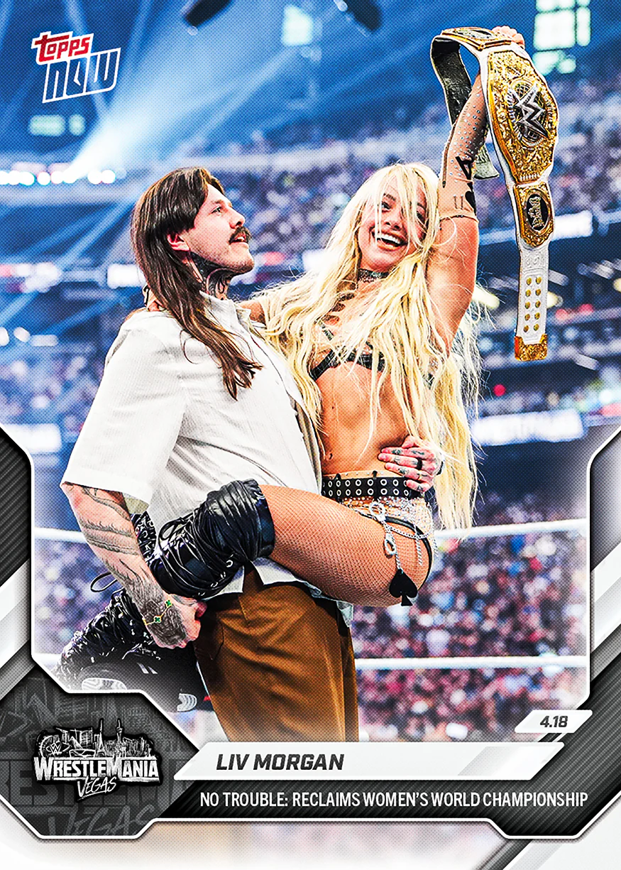Liv Morgan - 2026 WWE Topps NOW® - Card 41 - PR: 3245