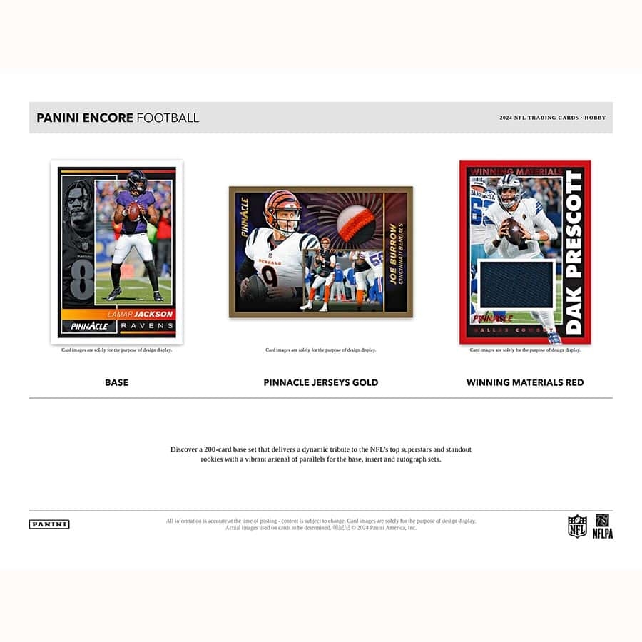2024 Panini Encore Football NFL Hobby Box
