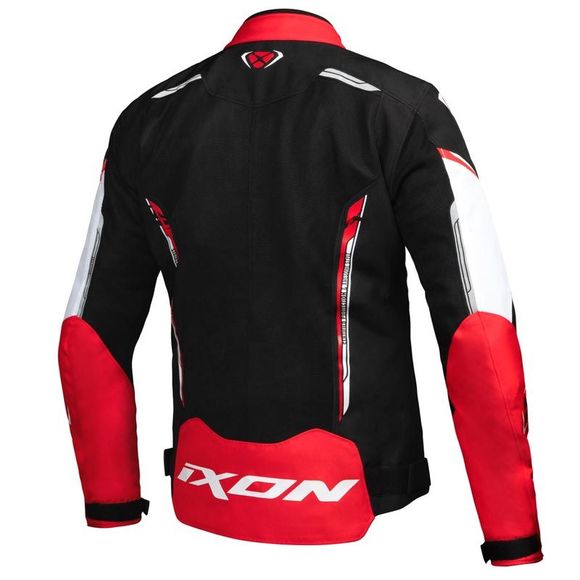 Ixon Striker Airproof - Black / White Motorcycle JacketRef: Ix1573-C149