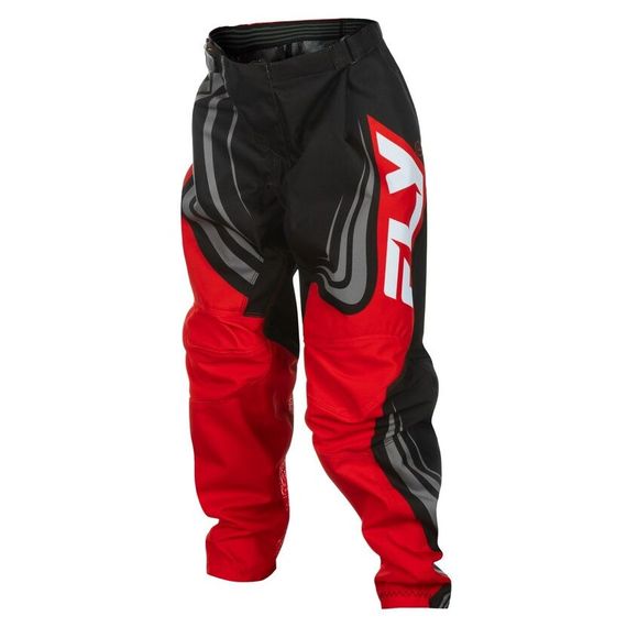 Pantalon cross Fly F-16 - ENFANT - Noir / RougeRef : FL1658