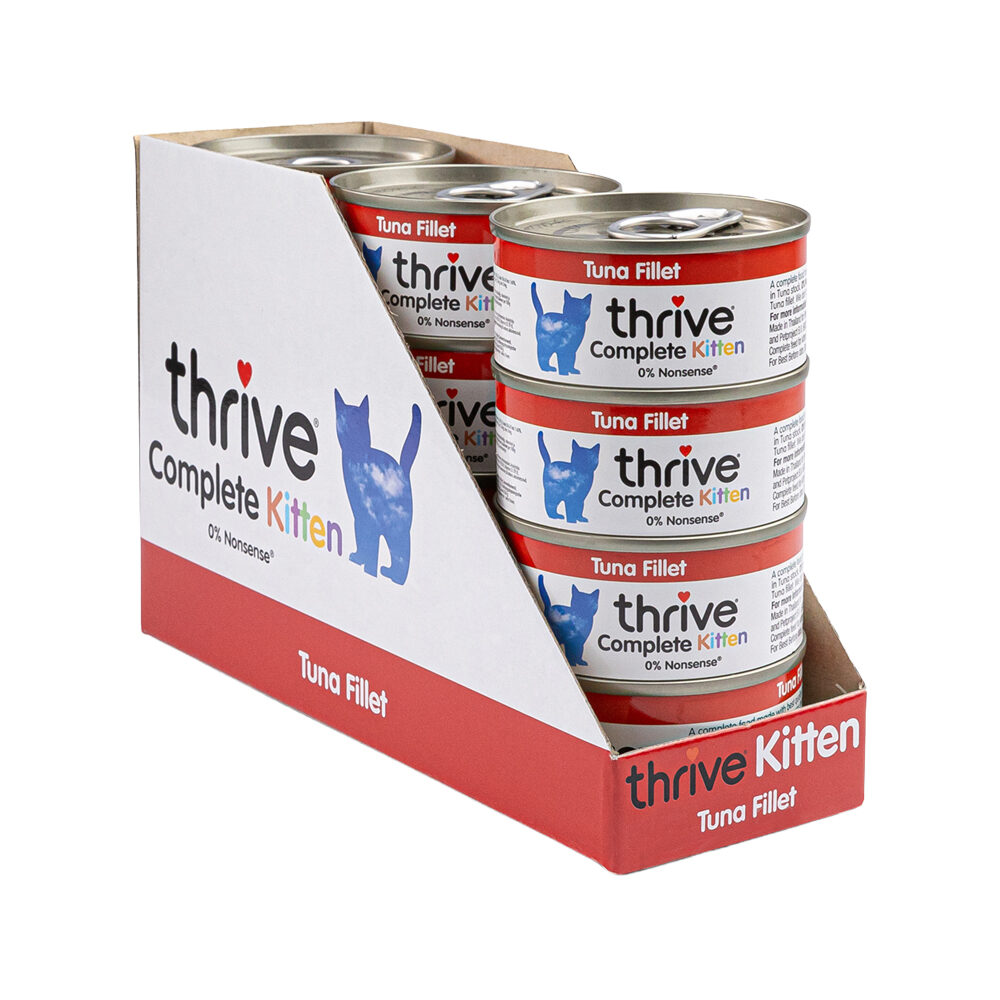 Thrive Complete Kitten Food - Tuna Fillet - 12 x 75 g