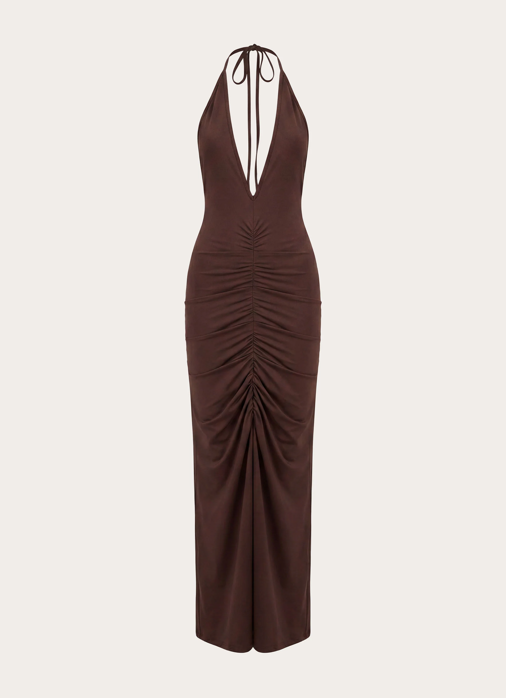 Feel My Rhythm Maxi Dress - Rose Taupe