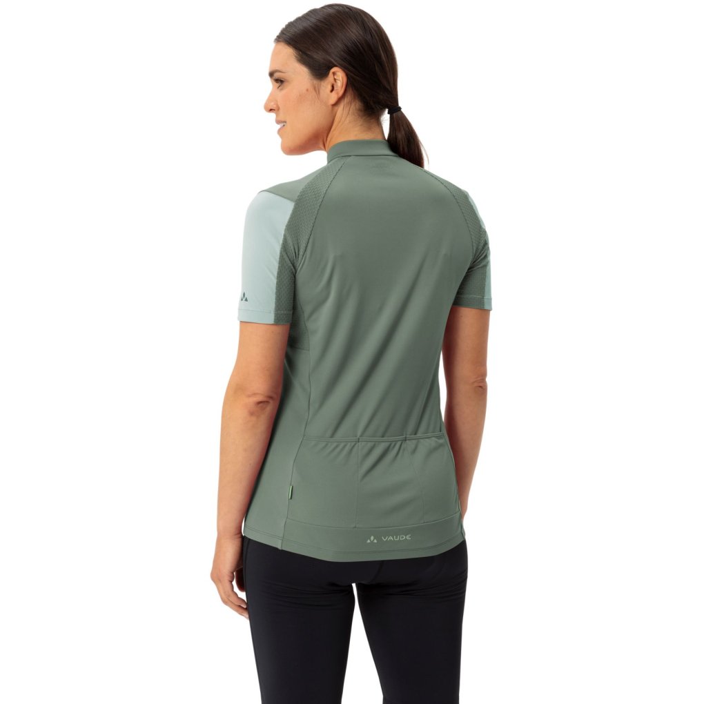 Vaude Matera Half Zip Tricot Women - agave