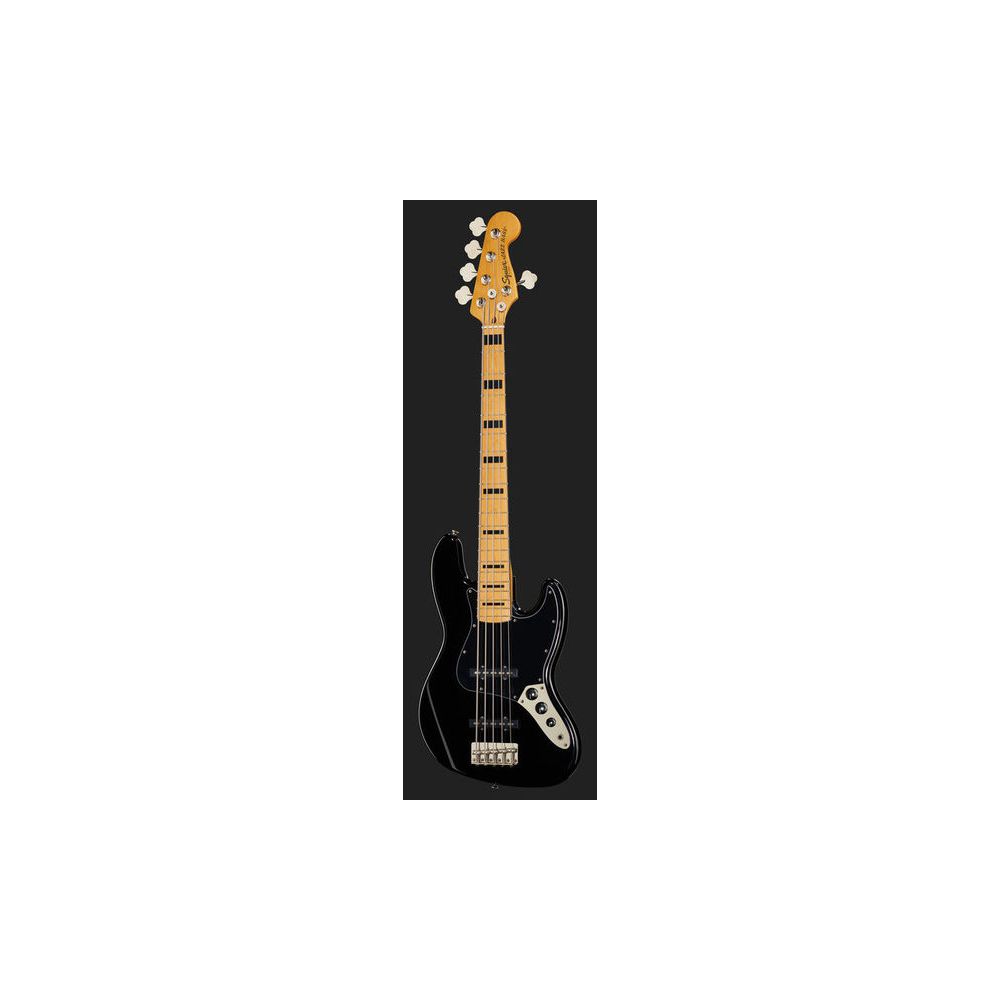 Squier CV 70s Jazz Bass V MN BLK – Thomann Ireland